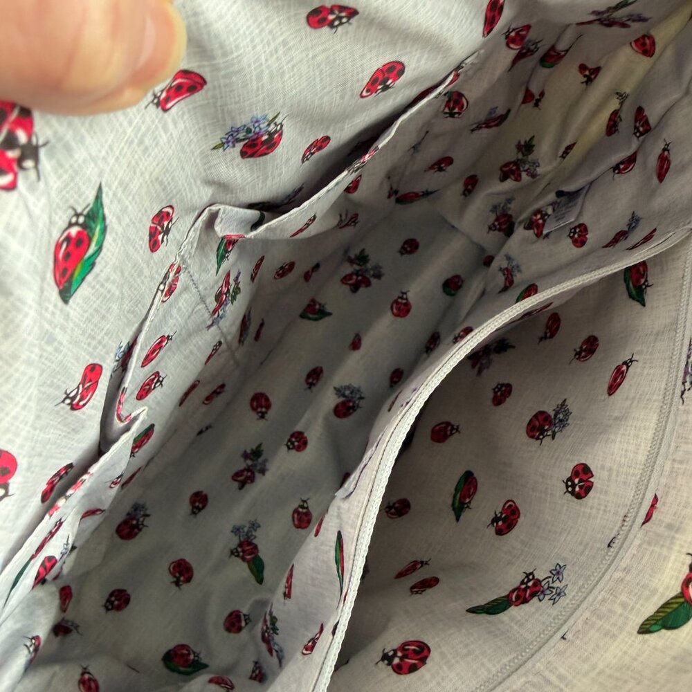 VERA BRADLEY Carson Shoulder Bag — Lavender Meadow Pattern - Picture 4 of 11